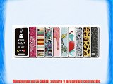 Funda Gel Flexible LG Spirit BeCool Patchwork Wood [  1 Protector Cristal Vidrio Templado ]