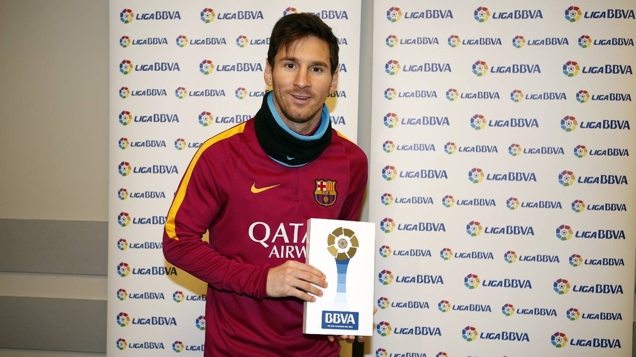 Messi named La Liga Player of the Month for January
