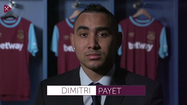 Dimitri Payet réagit à sa prolongation à West Ham
