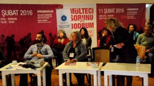 Bodrum'da Mülteci Çalıştayı