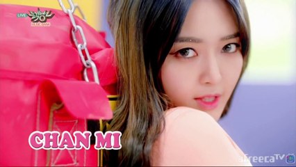 [뮤뱅160212]  AOA CREAM - 사뿐 사뿐+단발머리+질투나요 BABY