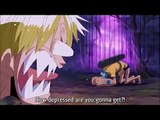 One Piece Funny - Negative Crew - Sanji laughing at Zoro