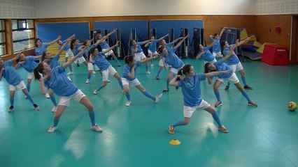 FLASH-MOB.UNSS-"en route vers l'EURO 2016" LABENNE