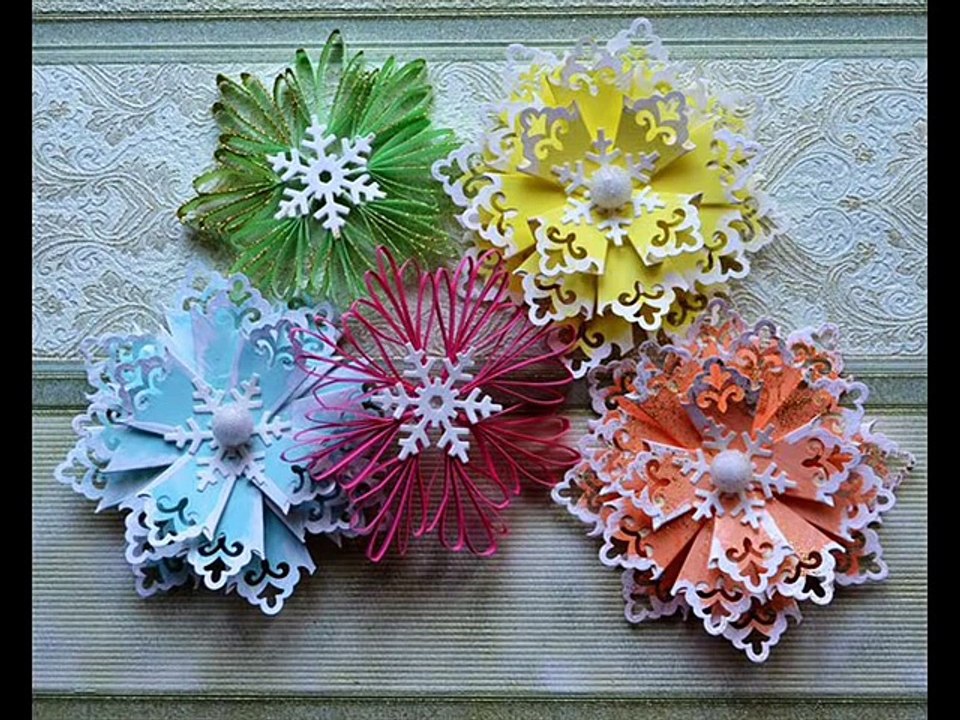 МК - ажурные снежинки своими руками ------- master class - openwork snowflake with your hands