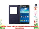 Samsung S-View - Funda para móvil Galaxy Note 3 (Con pantalla frontal) indigo