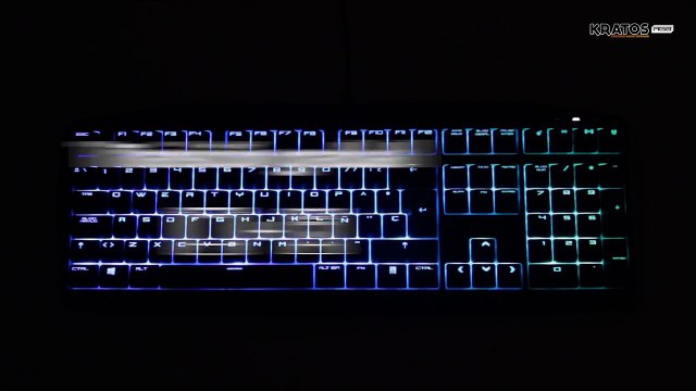 Teclado gaming Krom Kratos RGB