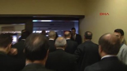 Disk Genel Kurulundaki Protesto Üzerine Bakan Soylu Salonu Terketti