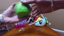 HUGE My Little Pony Surprise MLP Toys Basket Squishy Pops Blind Bags LPS Fashems - Huevos Sorpresa