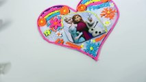 Valentine's Day Anna & Kristoff FROZEN STOP MOTION Play Doh Clay Animated Video   Toy Videos