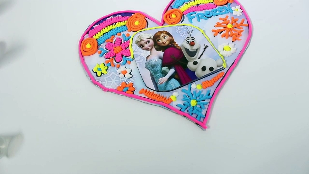 Valentine's Day Anna & Kristoff FROZEN STOP MOTION Play Doh Clay Animated Video + Toy Videos