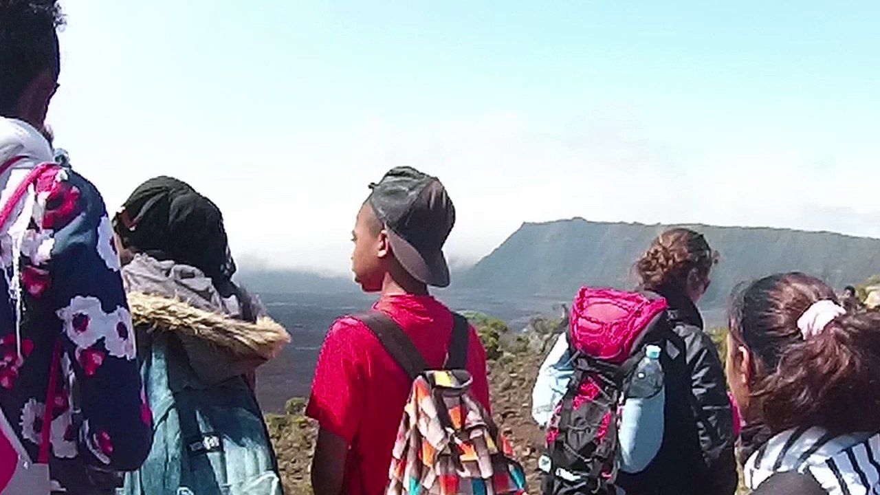 Des élèves au Volcan_2015