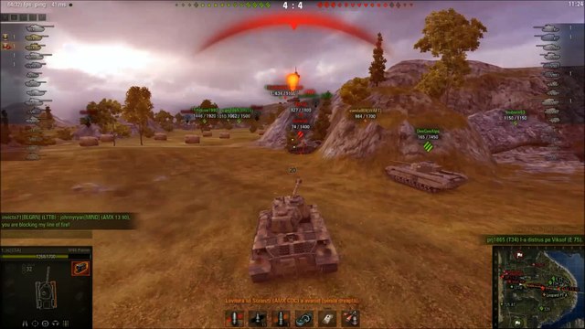 WOT || M46 Patton 8.3k damage 22k wn8 HD