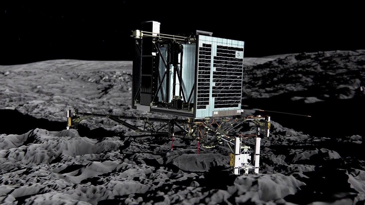 Kometensonde "philae" versinkt im ewigen winterschlaf
