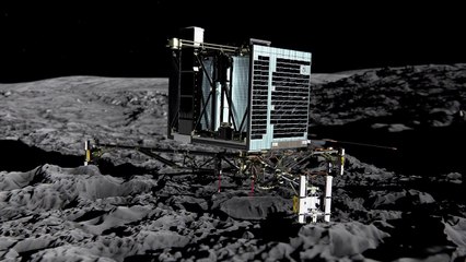 Kometensonde "Philae" versinkt im ewigen Winterschlaf