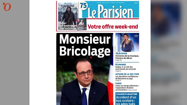 Et le nouveau surnom de François Hollande est...