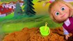Свинка Пеппа Джордж сломал песочный замок Маши кинетический песок на русском мультик игра для детей