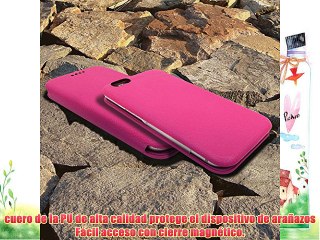 iPhone 6s Funda  Ubegood Funda de cuero tipo folio con soporte y ranuras para tarjetas Cubierta