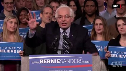 Jimmy Fallon debuts Bernie Sanders impression -