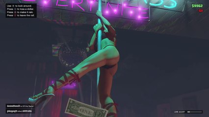Grand Theft Auto V Online strip club and more