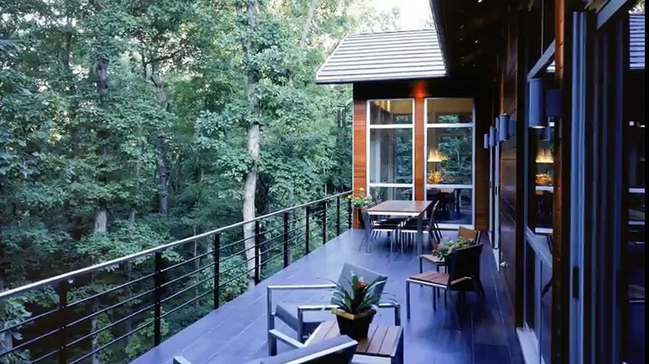 Современные большие балконы. Как обустроить балкон