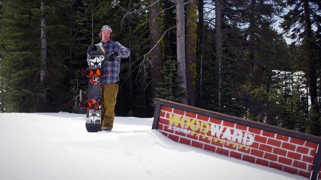 How To Snowboard Backside Lipslide w Riley Nickerson TransWorld SNOWboarding