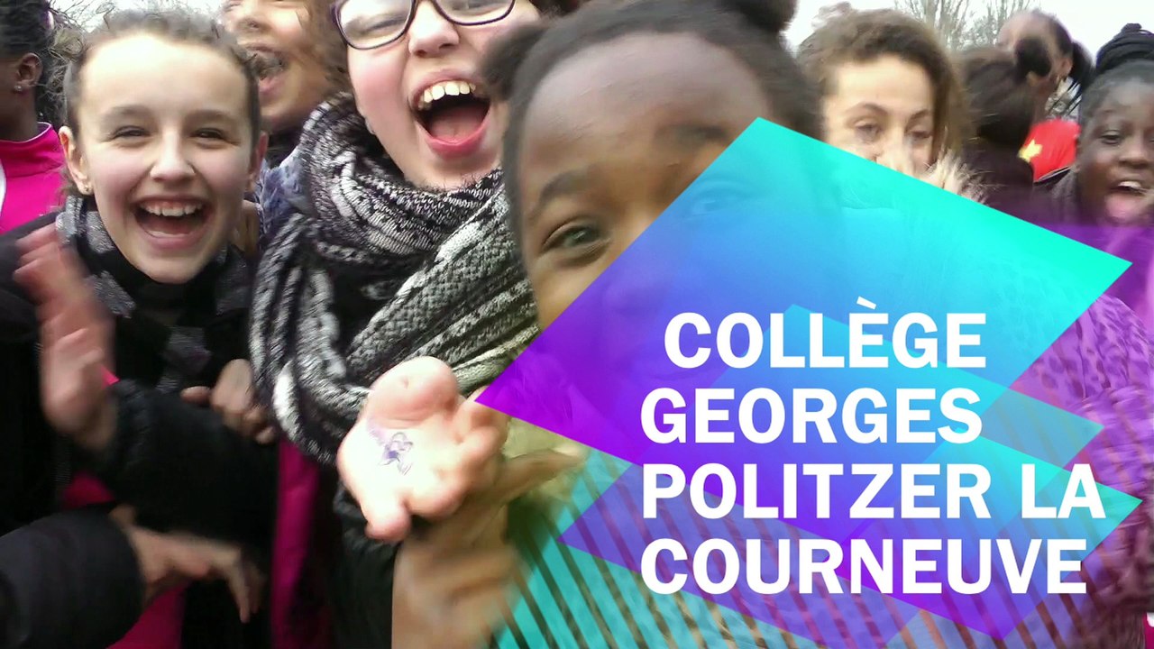 Flashmob euro 2016 UNSS Collège Politzer La Courneuve