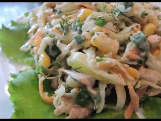 Салат с курицей