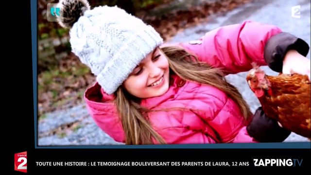 Toute une histoire : Le récit bouleversant des parents de Laura, 12 ans, qui s'est suicidée après avoir été harcelée à l'école (vidéo)