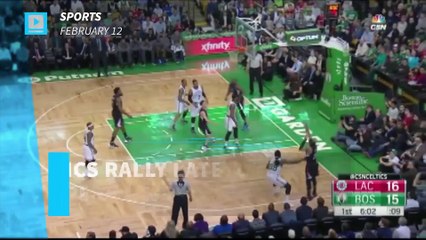 Celtics rally late, overtake Clippers in OT