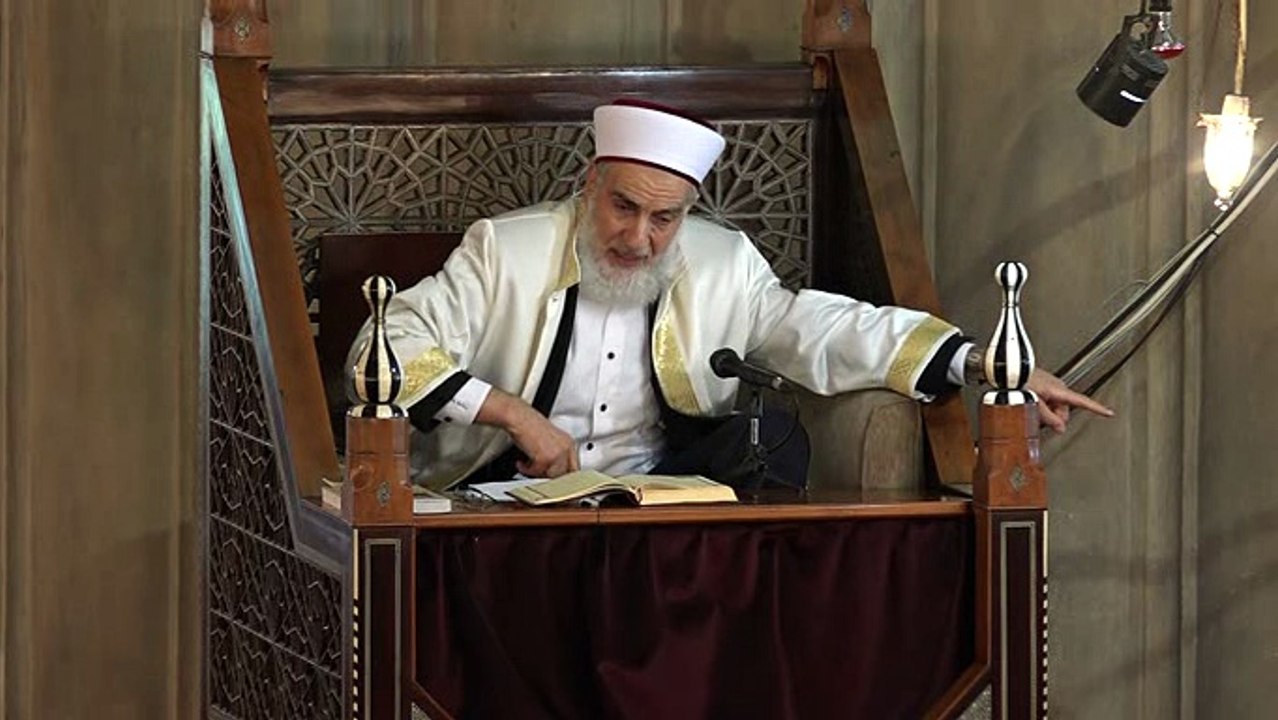 S.Ahmet Camii Cuma Vaazı Mustafa Polat Emekli Müftü 12.02.2016