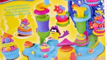 Play Doh Giant Cupcake Celebration Play-Doh Plus Treats DIY Rainbow Cupcakes NEW Playdough Toys