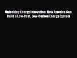[PDF Download] Unlocking Energy Innovation: How America Can Build a Low-Cost Low-Carbon Energy