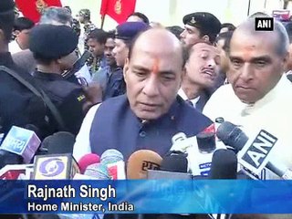 Pak should act against 26/11 culprits: Rajnath