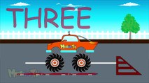 Big Truck Counting Numbers - Kids Learn To Count - Monster Trucks For Children