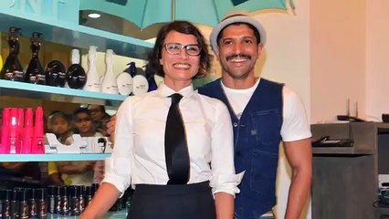 This Video Proves That All Is Well Between Farhan's Family And Adhuna