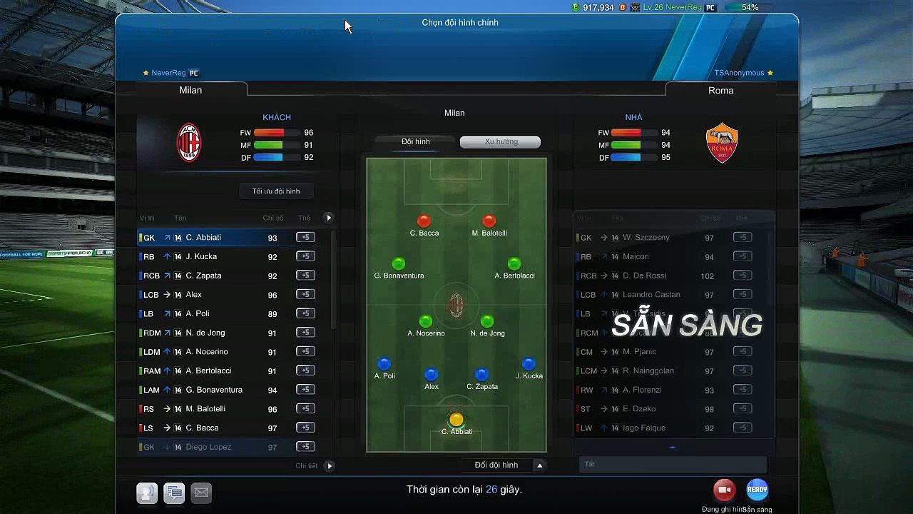 Fifa online gia lap 34