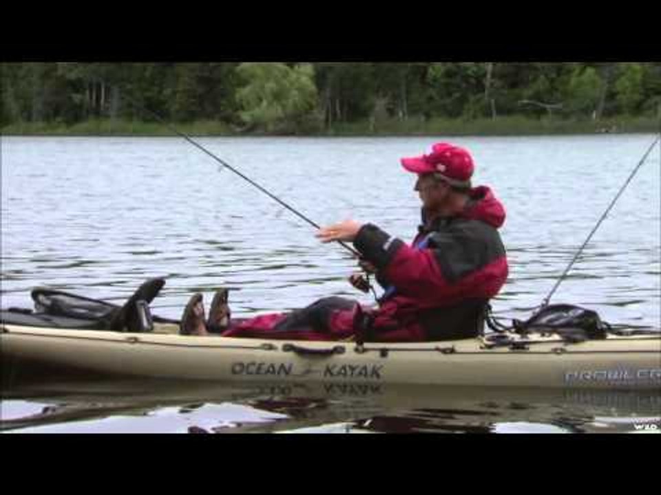 Canadian Sportfishing - Kayak Bass Fishing, Pothole Lake, Ontario