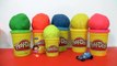 Many Play Doh Surprise Eggs Kinder Surprise Hello Kitty Masha i Medved