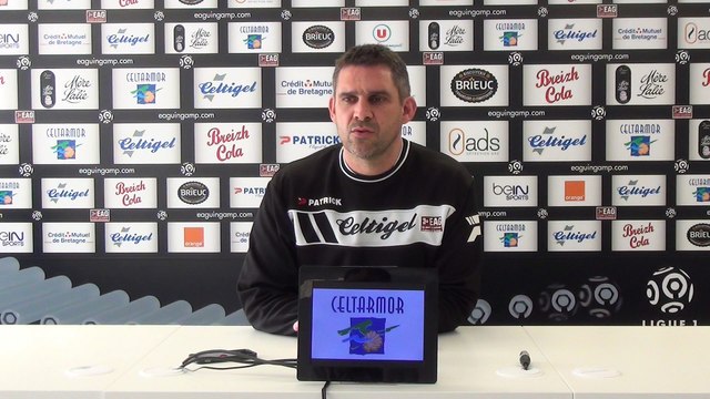 L1-J26 / Le point presse de Jocelyn Gourvennec avant Guingamp-Bordeaux