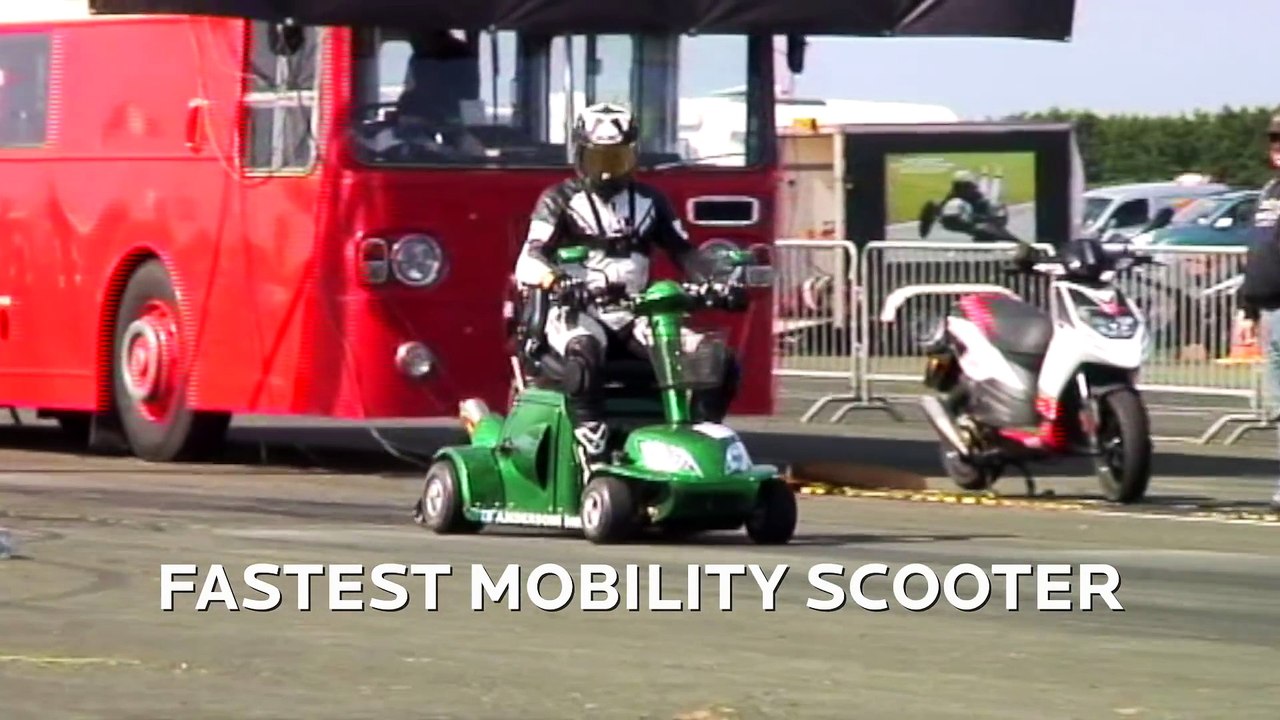 Le fauteuil roulant électrique le plus rapide du monde
