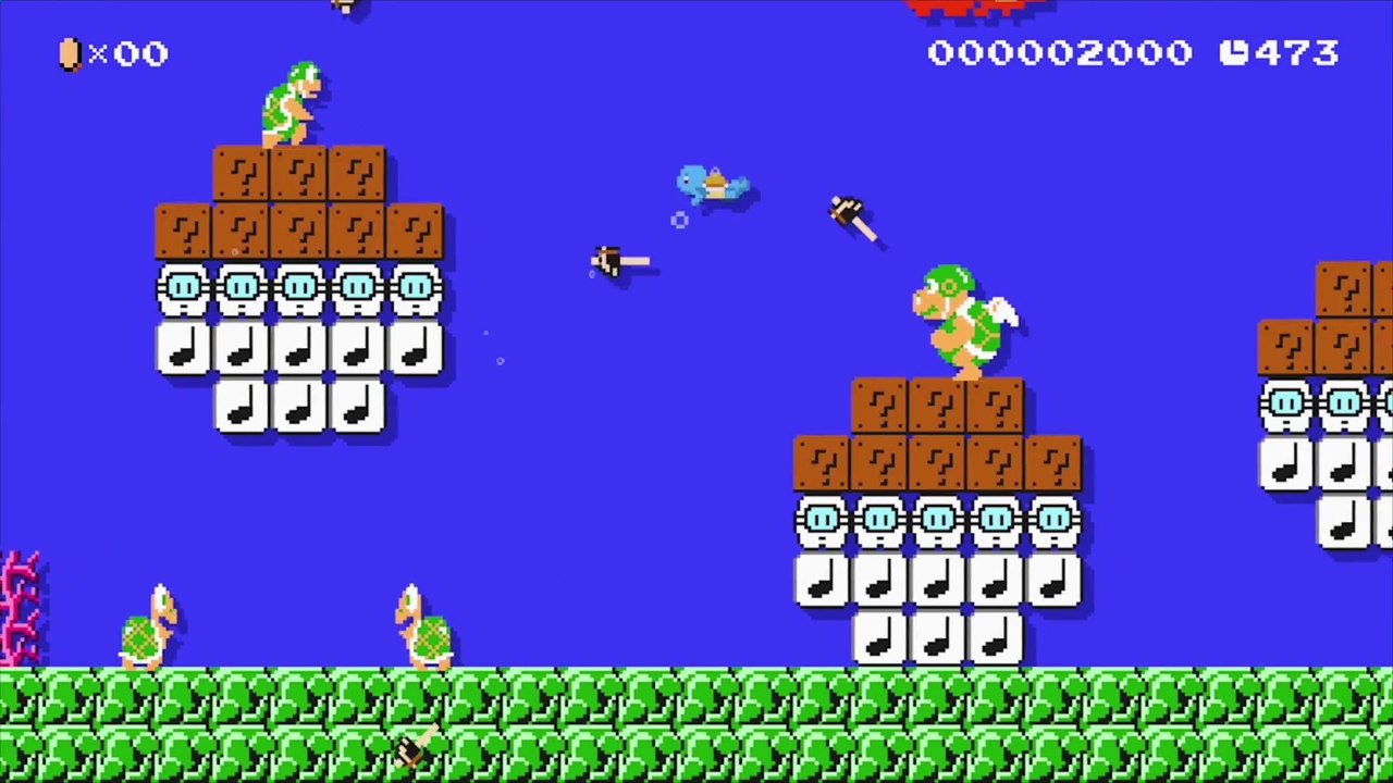Super Mario Maker : Bulbizarre, Carapuce et Salamèche