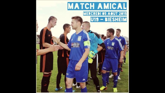 2015.08.05 (A-01) ASC Biesheim U18 - FC Niederhergheim 8à2 (26' - 1-1)