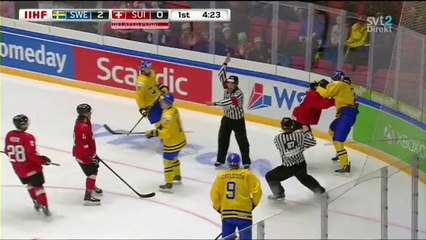 JVM 2016 - Tacklingen på William Nylander