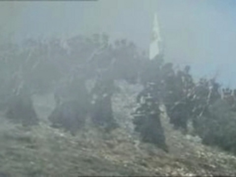 un extrait du telefilm "Napoleon",bataille d'Austerlitz
