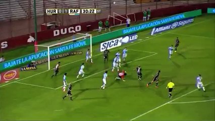 La sacaron en la línea. Huracán 0 - Rafaela 1. Fecha 1. Torneo Transición 2016.
