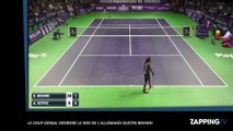 Le tennisman Dustin Brown réalise une volée réflexe géniale en plein match (vidéo)