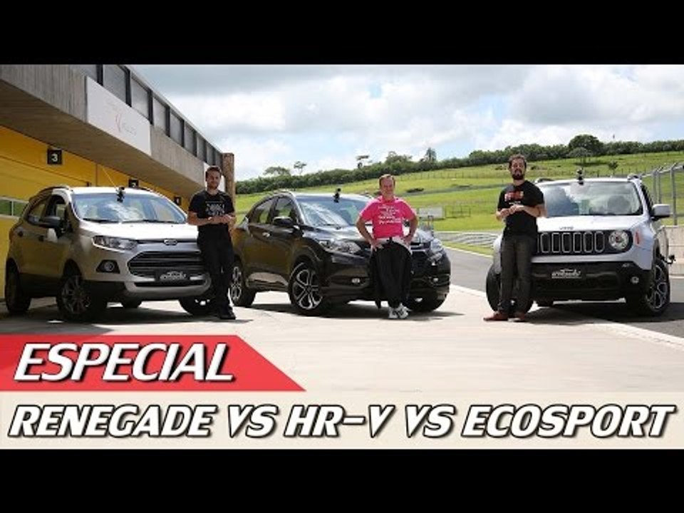 JEEP RENEGADE X HONDA HRV X FORD ECOSPORT ESPECIAL 49 ACELERADOS
