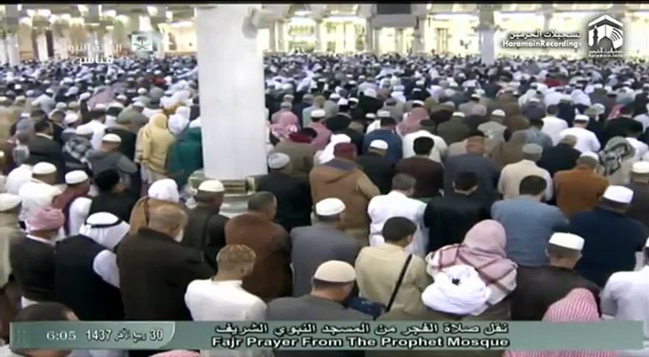 9th February 2016 Madinah Fajr by Sheikh Hudhaify
