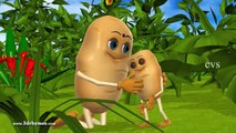 Aloo kachaloo Hindi poem - 3D Animation Hindi Nursery rhymes for children (Aalu kachalu beta )