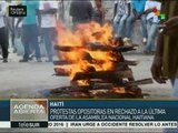Haití: regresan protestas por elecciones presidenciales